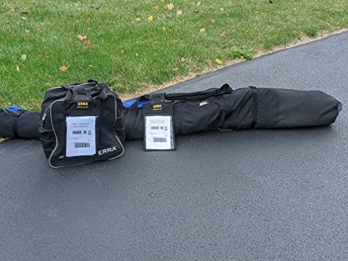 ANOA Shipping Tag – a Reusable Shipping Tag That Holds FedEx, UPS, DHL Shipping Labels for Golf Clubs, Cases, and Baggage, Black