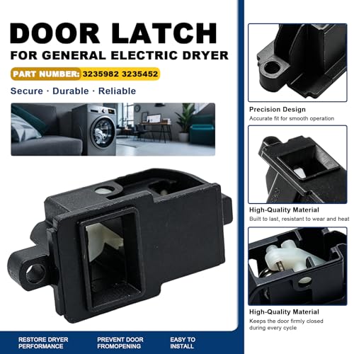 WE01X29738 Dryer Door Latch Catch Replacement Fit for GE Hotpoint Dryers