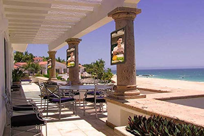 The TV Shield PRO Portrait 42-50" Outdoor TV Enclosure Anti-Glare - size: 42-50"