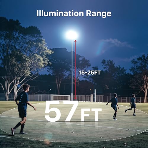 Kifflux 150W Led Parking Lot Light 120V Slip Fit Pole Mount Dusk to Dawn - size: 150watt 1pack