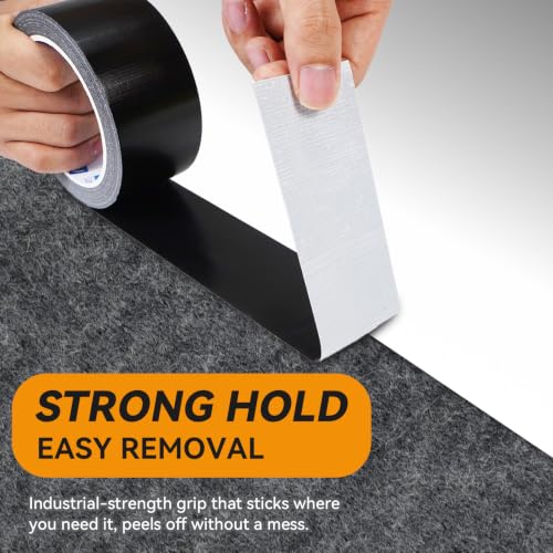 2-Pack 2 in 22 Yds Yellow Duct Tape, Strong & No Residue - color: Yellow