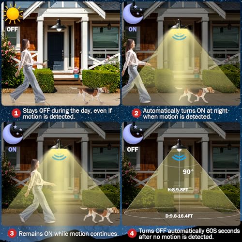 Sengled Motion Sensor Light Bulbs, A19 LED Dusk to Dawn Bulbs 3000K Soft White, Motion Activated Indoor Outdoor Light Bulbs 8.8W (60W Equivalent) 800 Lumens for Porch, Garage, Hallway, 2 Pack - color: 3000k Warm White, size: 2 Pack