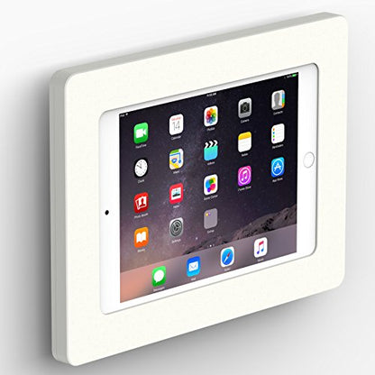 VidaMount White Enclosure and Fixed VESA Slim Wall Mount [Bundle] Compatible with iPad mini 1/2/3 - color: White, size: iPad Mini 1/2/3