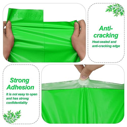 JinRuiKJ Thank You Poly Mailers 10x13 Inch, 100 PCS, Green - color: Green, size: 10*13inch 100pcs