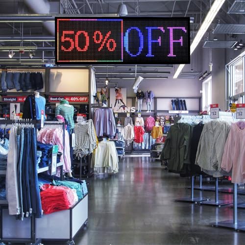 Programmable LED Sign P10 Custom Size, Outdoor Led Sign For Business Display Screen Advertising Store - size: P10 custom size