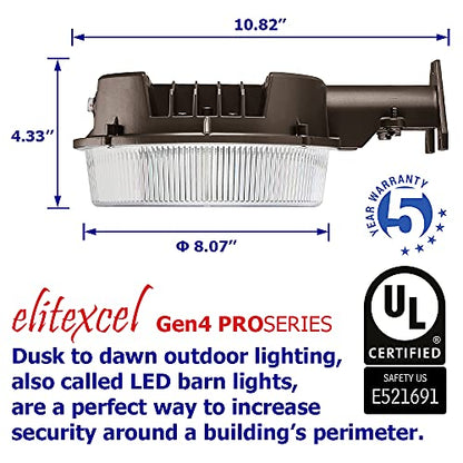 LuminaGuard 43W LED Yard Light, Dark Bronze Outdoor Barn Light