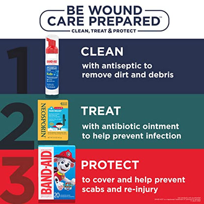 Band-Aid Adhesive Bandages, 20 ct (Pack of 2) | Nickelodeon PAW Patrol | First Aid | Assorted - size: 20 Count (Pack of 2), style: Paw Patrol