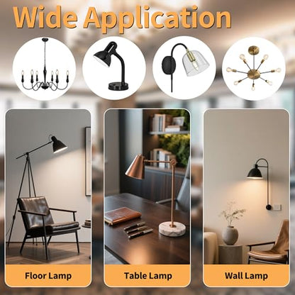 A19 Clear Led Bulbs, E26 Dimmable Edison Bulbs, 2700K Warm Light Led Light Bulb, Soft Yellow White Edison Bulb, 6w Filament Bulb for Light Fixture 6pack/12Pack - color: Clear 2700k Warm White, size: 6W-6 Pack
