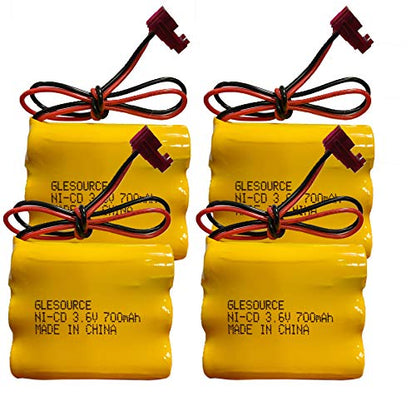 3.6V 700mAh Ni-CD Battery Pack Replacement for Sure-Lites 026-148 026148 Exit Sign Emergency Light SL-026148 SL-026-148 SL026148(4 Pack) - size: 4PCS 3.6V 700mAh battery