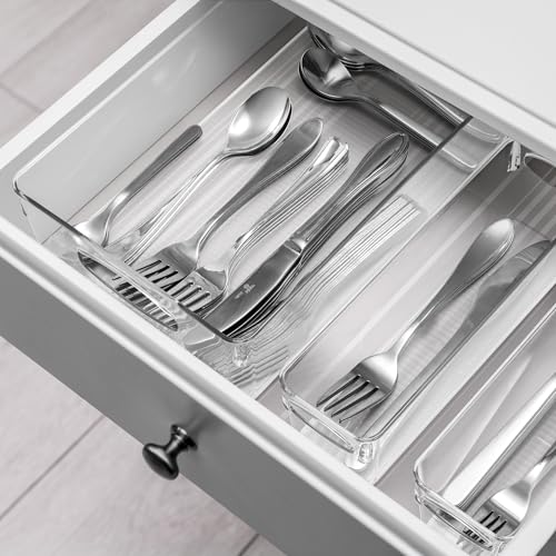 Sorbus Fridge Organizers and Storage, Clear Bins (15 Pack) - size: Small/Medium/Large/XL, style: 15 Pack