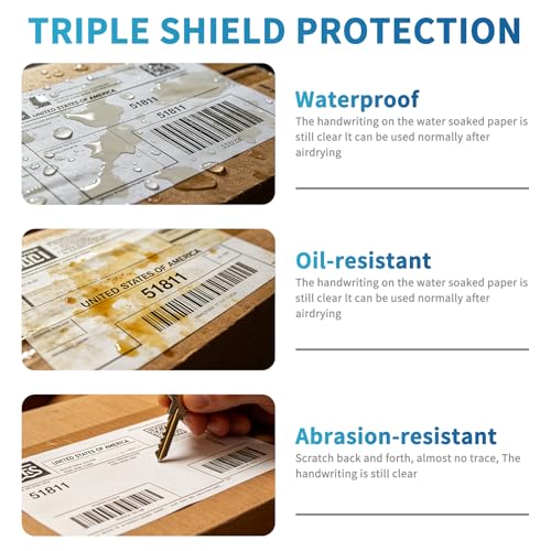 9527 Product Fanfold 4 x 6 Direct Thermal Labels White Perforated Shipping Labels,2 Stack,Total 2000 Labels - color: White, size: 2 Stacks | 2000 Labels