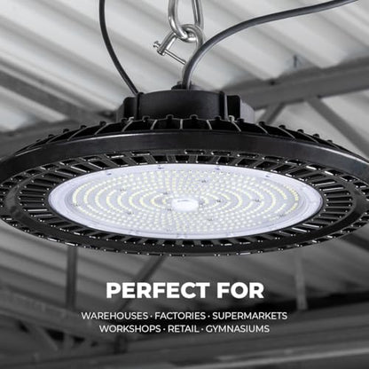 240W LED UFO High Bay Light, 38,400 Lumens, 4000K/5000K/5700K Selectable - color: 240W, size: 100-277V