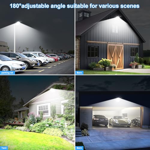 350W Parking Lot Light LED 52500LM Dusk to Dawn Wall Mount 3Pack - size: 350W/3Pack