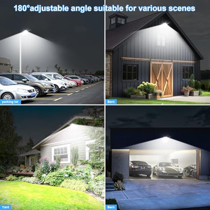 350W Parking Lot Light LED 52500LM Dusk to Dawn Wall Mount 3Pack - size: 350W/3Pack