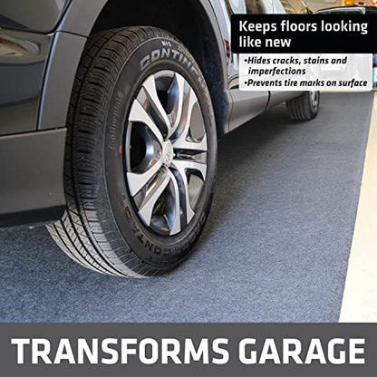 Drymate Garage Floor Mat 20' x 7'4", Waterproof Garage Flooring, USA Made - size: 7'4" x 20' (Rectangular)