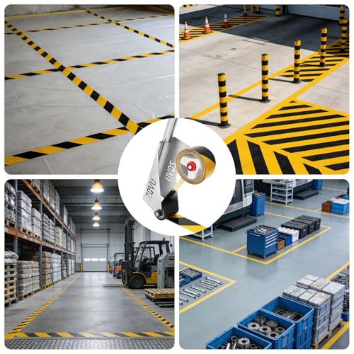 Floor Tape Applicator, Manual Stainless Steel Tape Applicator.