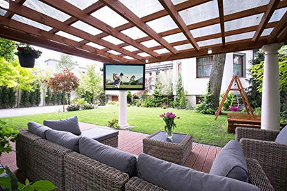The TV Shield 36-43 Inch Outdoor TV Enclosure - Weatherproof TV Cabinet - color: Standard, size: 36-43"