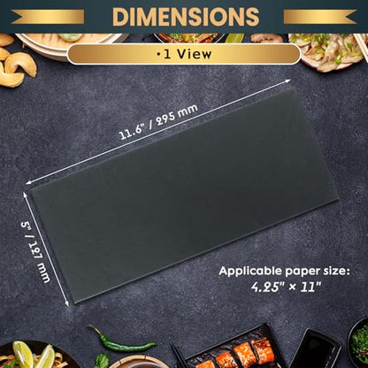12 Pack 1 View Menu Holder Menu Covers 4.25" x 11" - size: 1 View