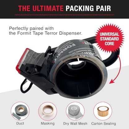 Clear Packing Tape with Dispenser (1 Roll) - Packaging - style: Dispenser + 1 PG Roll