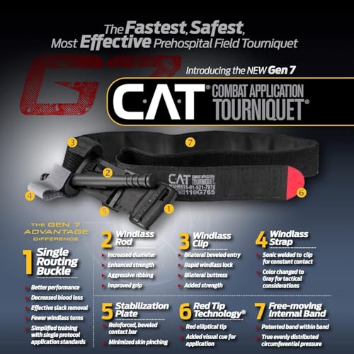 EVERLIT Roll Up Trauma First Aid Kit with CAT Tourniquet-Tactical IFAK Emergency Medical Kit for Outdoor, Vehicle & Home Preparedness-Quick Release Molle Bag for First Responders (Coyote Brown) - color: Coyote Brown