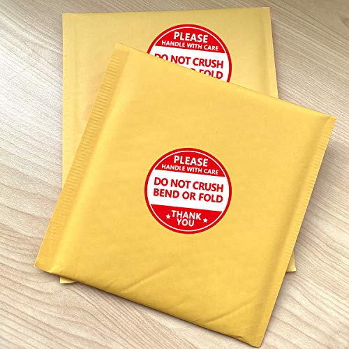 Do not Crush Bend or Fold Shipping Handling Stickers Labels,Shipping Warning Stickers for Package 2 Inch 500 Pcs Per Roll (Pack of 2) - size: 2 inch (Pack of 2)