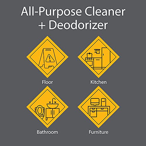 Zeiff Pro-Grade All-Purpose Cleaner & Deodorizer - Deep Cleaning & Odor Eliminating Formula For Professional & Home Surfaces - 32 Ounce Concentrate - Fresh Breeze - size: 32 Fl Oz (Pack of 1)