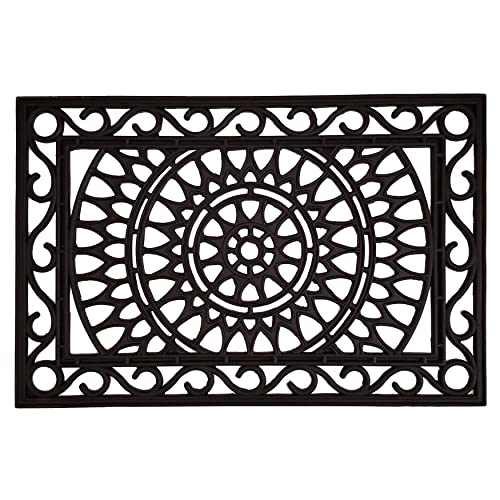 Calloway Mills 153802436 Sungate Rubber Doormat, 24" x 36" - color: Sungate, size: 2' x 3' (Rectangular)