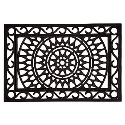 Calloway Mills 153802436 Sungate Rubber Doormat, 24" x 36" - color: Sungate, size: 2' x 3' (Rectangular)