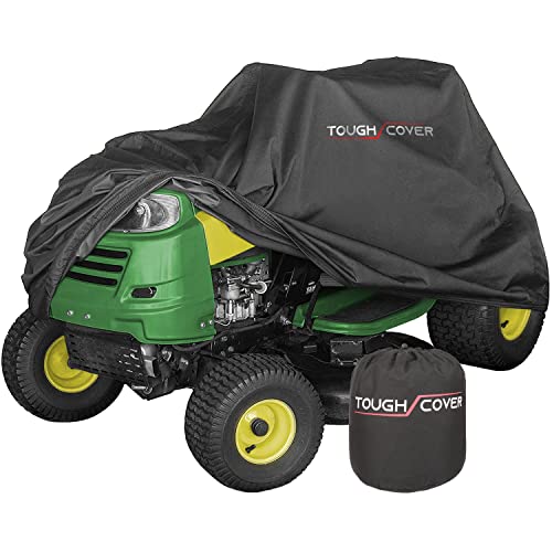 Tough Cover Lawn Tractor Cover, Extreme 600D, 75x47x49 In, Black - color: Extreme Conditions - Black