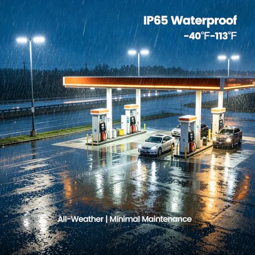 480W LED Parking Lot Light, 72000LM 5000K Dusk to Dawn Pole Mount - size: 480W/1Pack