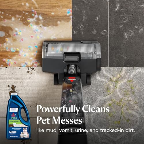 Bissell Multi-Surface Pet Formula with Febreze Freshness, 22951, 64 Fl Oz, Use on Sealed Hard Floors, and Area Rugs, Removes Tough Messes, Febreze Freshness - size: 64 Fl Oz (Pack of 1)
