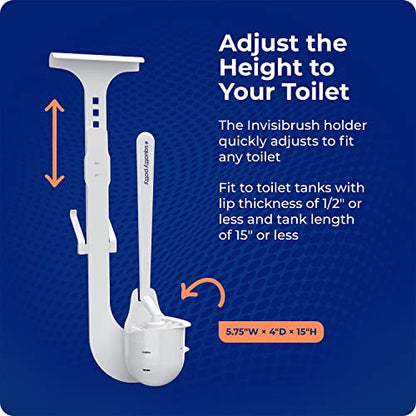 Squatty Potty Invisibrush Hidden Toilet Brush with Holder