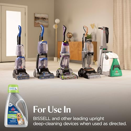 Bissell Pet Pro Oxy Urine Eliminator Upright Deep Cleaning Solution - size: 48 Fl Oz (Pack of 1), style: Pet Pro Oxy