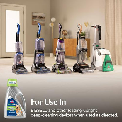 Bissell Pet Pro Oxy Urine Eliminator Upright Deep Cleaning Solution - size: 48 Fl Oz (Pack of 1), style: Pet Pro Oxy