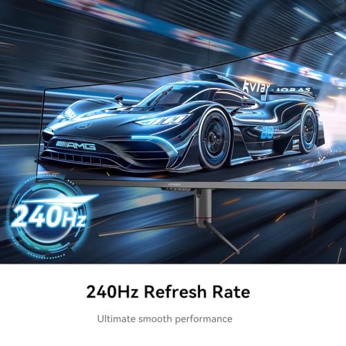 INNOCN 49" Curved DQHD 5120 x 1440P 240Hz 1800R Ultrawide Gaming Monitor - style: DQHD 240Hz