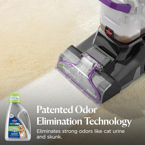 Bissell Pet Pro Oxy Urine Eliminator Upright Deep Cleaning Solution - size: 48 Fl Oz (Pack of 1), style: Pet Pro Oxy