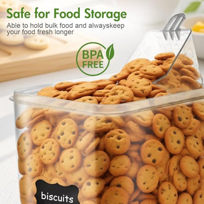ALSO GO 2 PC Large Airtight Food Storage Containers with Lids, 9.5L, 321Oz