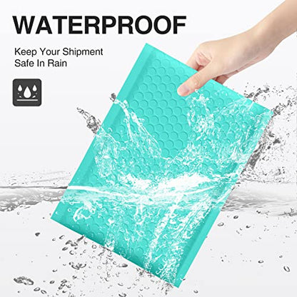 UCGOU Large Bubble Mailers 12x16" 25 Pack Usable Size 12x15" Teal Padded - color: Teal, size: 12x16" 25PC