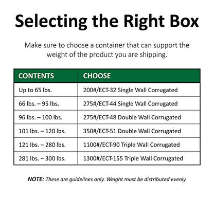 Boxes Fast 24" x 16" x 16" Double Wall Corrugated, Heavy-Duty Cardboard Boxes, BFHD241616DW, for Shipping, Packing, Moving and Storage, Kraft (Pack of 10)