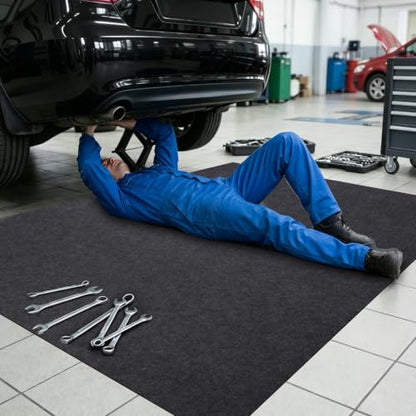 Oil Mat for Garage, Cut-to-Fit Felt, 3' x 4'11" - size: 3'*4'11"