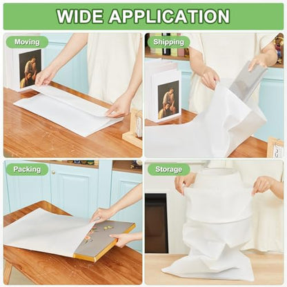 10 Pcs 24 x 32 Inch Extra Large Foam Packing Pouches, Moving Supplies - color: Single Size, size: 24 x 32 Inch