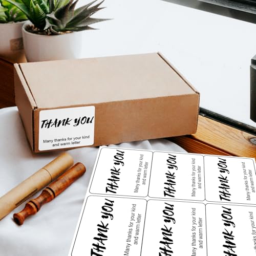 [500 Sheets 3000 Pcs] 6-UP 4''x3-1/3'' Shipping Labels for Laser & Inkjet Printers, A4 6 UP Shipping Mailing Stickers, 6 Pcs Per Page Shipping Labels,8.5"×11" White Stickers for Printer - color: 6 Up - 3000 Labels