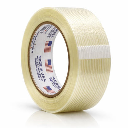 WOD UFST39 Fiberglass Reinforced Filament Strapping Tape, 3 inch x 60 yds. 4 Mil, Filaments Run Lengthwise - size: 3 Inch