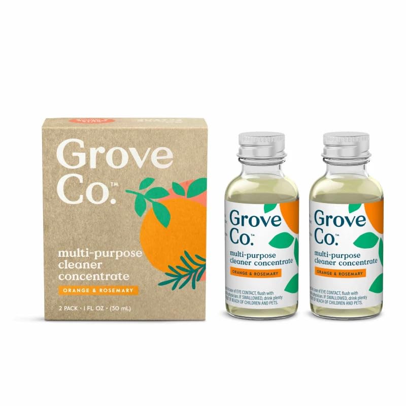 Grove Co. Multi-Purpose Cleaner Concentrate Refills, 2 x 1fl oz - size: 1 Fl Oz (Pack of 2)