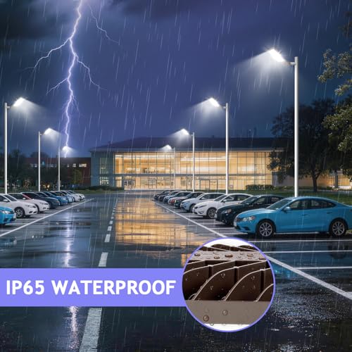 240W LED Parking Lot Lights Slip Fitter LED Pole Light 4Pack - size: 240W/Slip Fitter/4PC