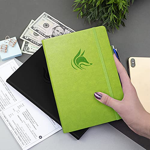 Clever Fox Check Register Book, Checkbook Ledger, 5.8x8.3 Green - color: Green, size: A5 (5.8'' x 8.3'')