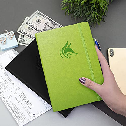 Clever Fox Check Register Book, Checkbook Ledger, 5.8x8.3 Green - color: Green, size: A5 (5.8'' x 8.3'')
