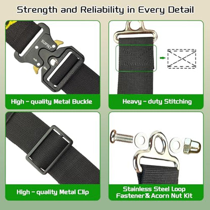 Bear Proof Trash Can Locks,Raccoon Proof Garbage Can Straps,4 Pack - style: 4 PCS