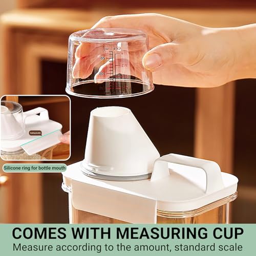 Cereal Storage Containers Set(S*1&L*1) Airtight Food Storage Dispenser - size: 1 Large, 1 Small-2 pcs