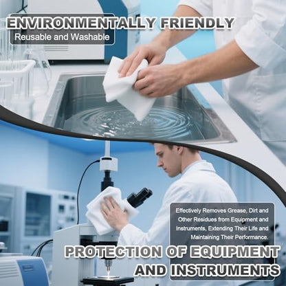 Cleanroom Cloth Wipes 4"x4",140GSM,Bag of 400 Pcs - size: 4" x 4" (Pack of 400)